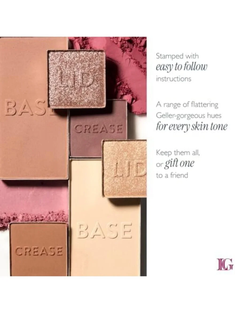 Travel-Friendly Eyeshadow & Blush Palette Set - Versatile Makeup for All